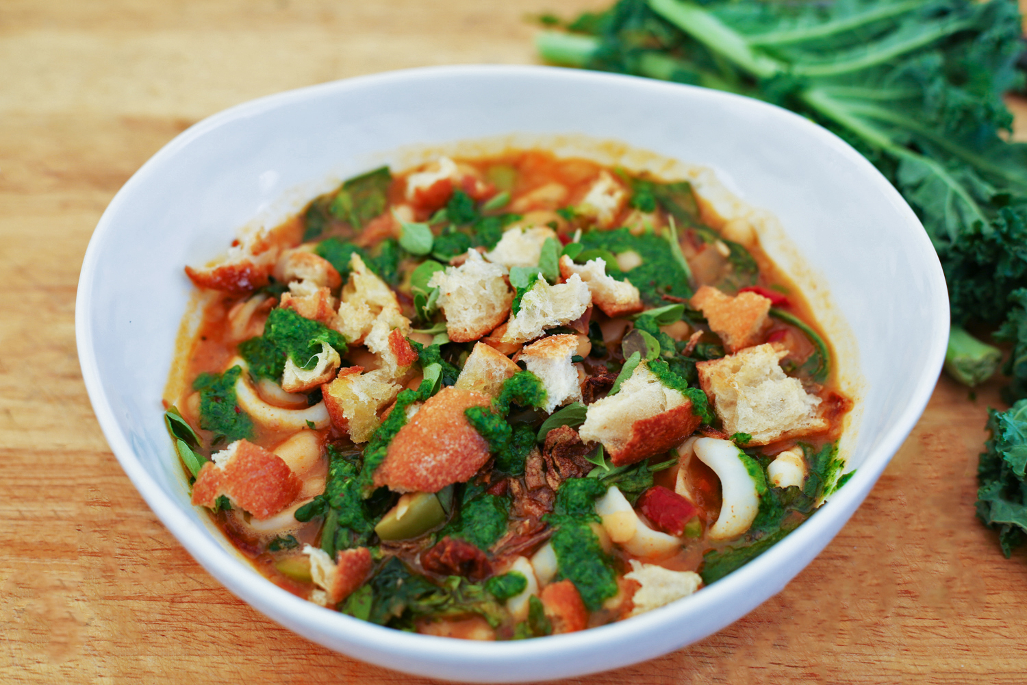 Butter Beans and Wilty Greens Foodwise