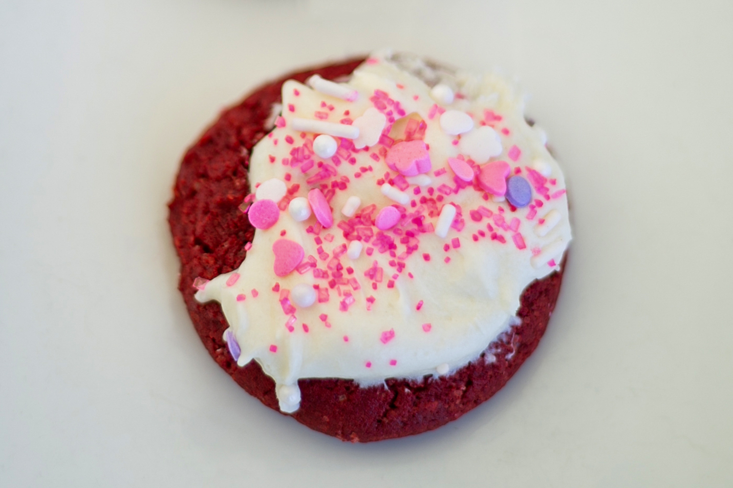 Frosted Red Velvet Cookies : Foodwise