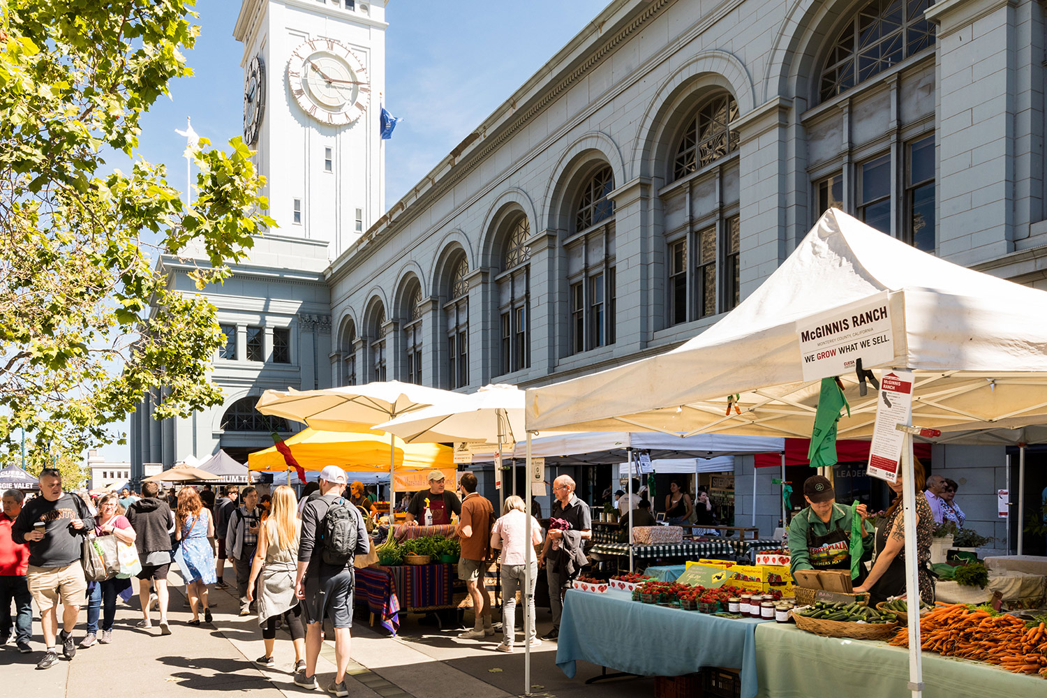Ferry Plaza Farmers Market at the San Francisco Ferry Building
