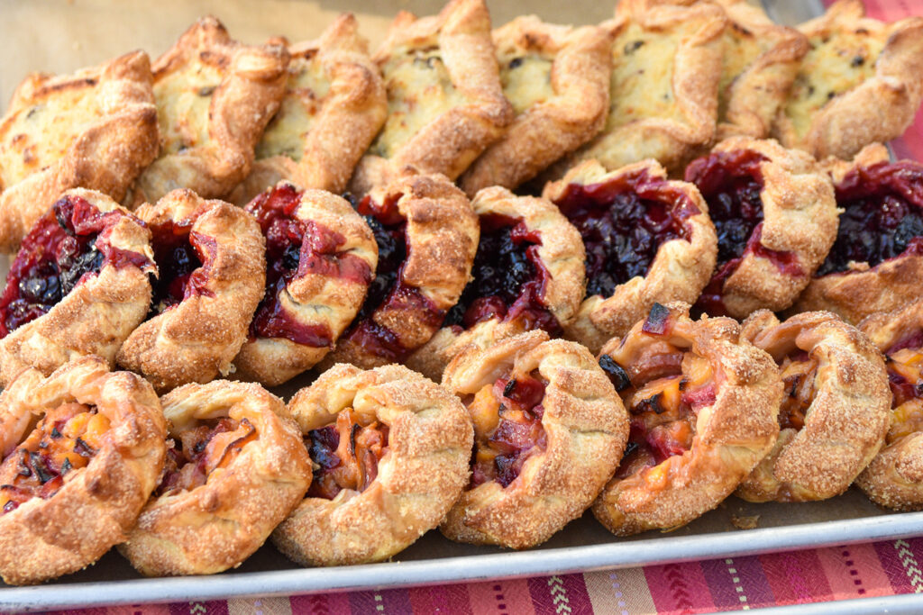 Photo of pastries at the farmers market