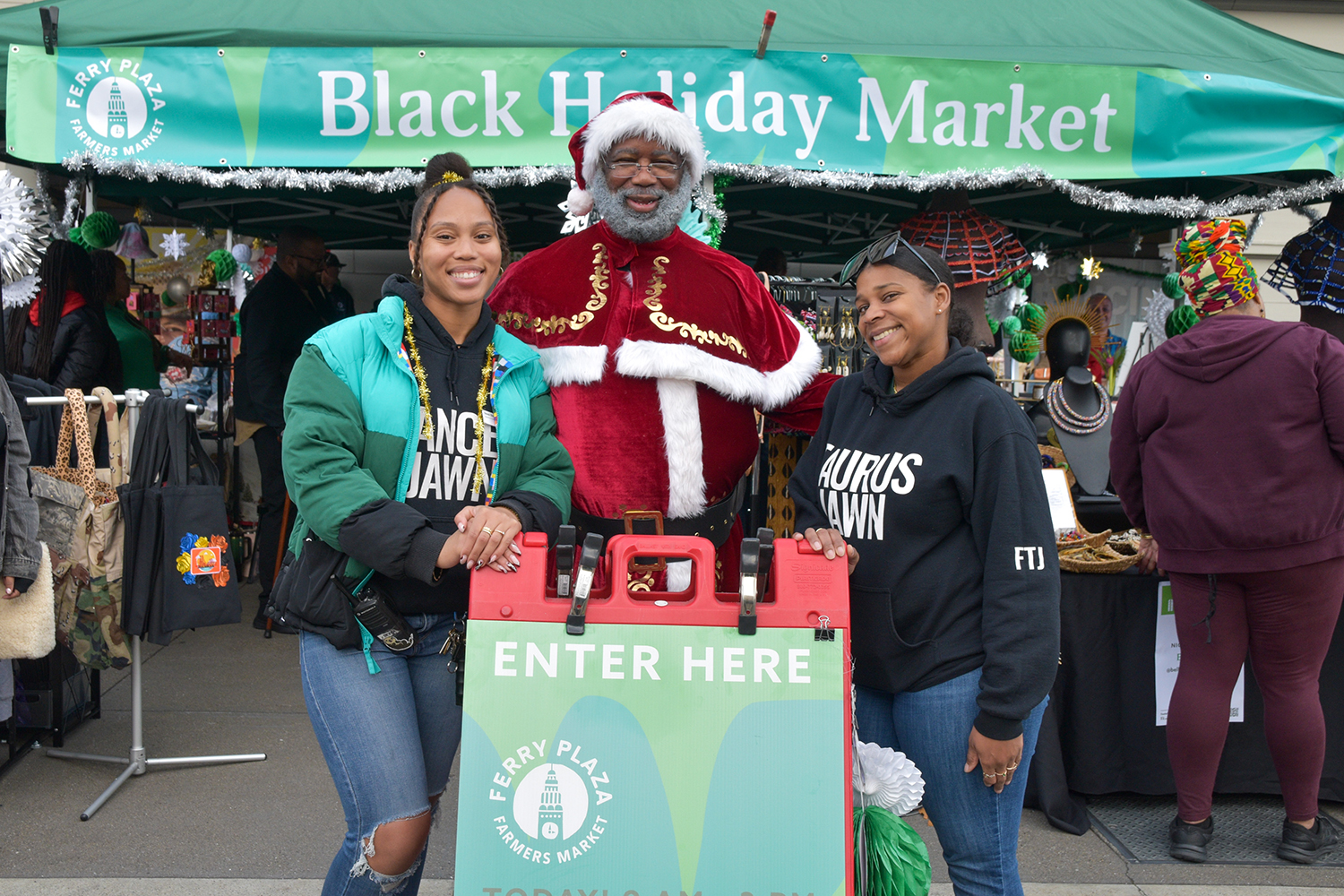 Pop-Ups on the Plaza: Black Holiday Market at Ferry Building